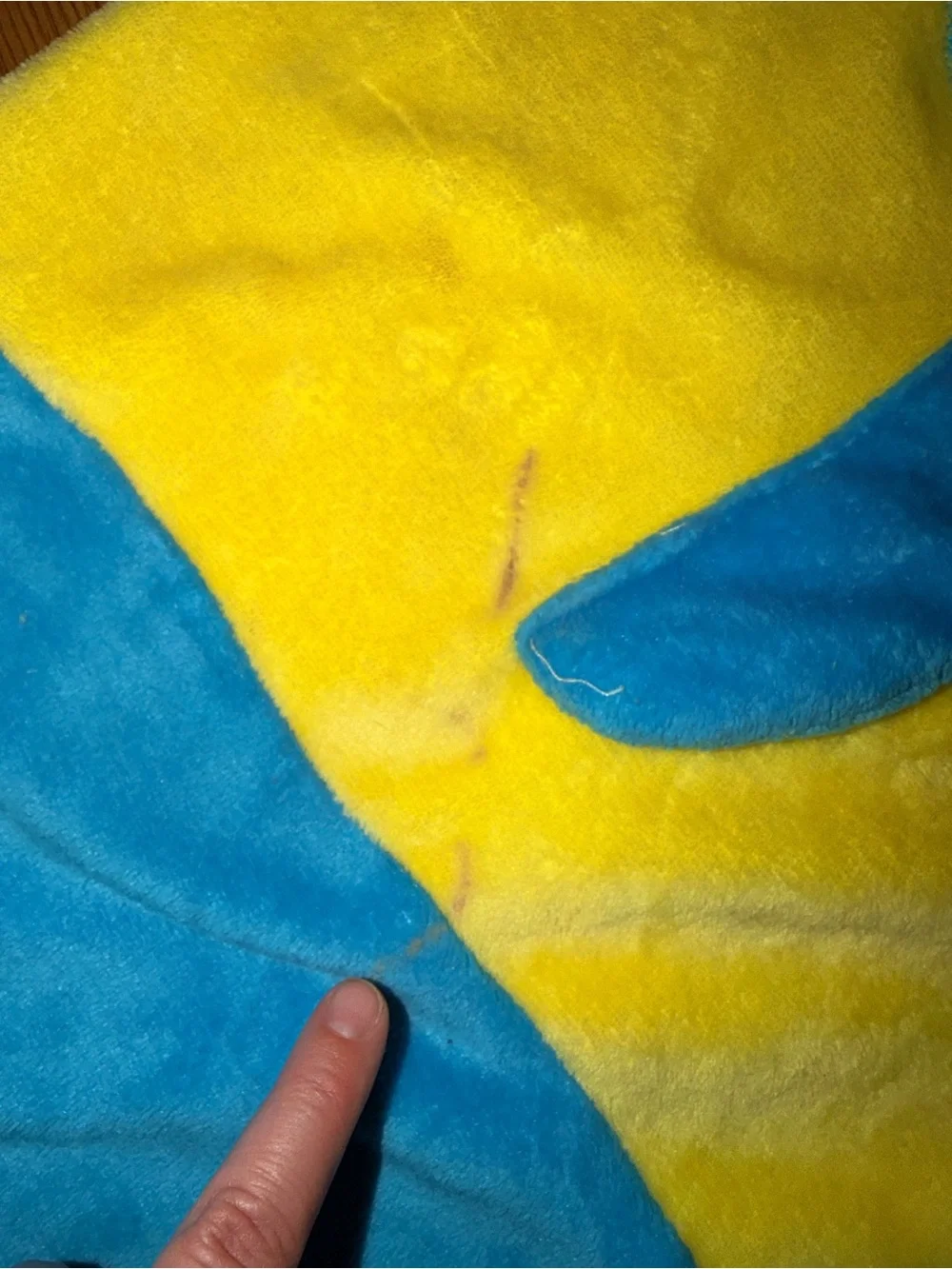 Little Mermaid Flounder Blanket 🧜‍♀️
